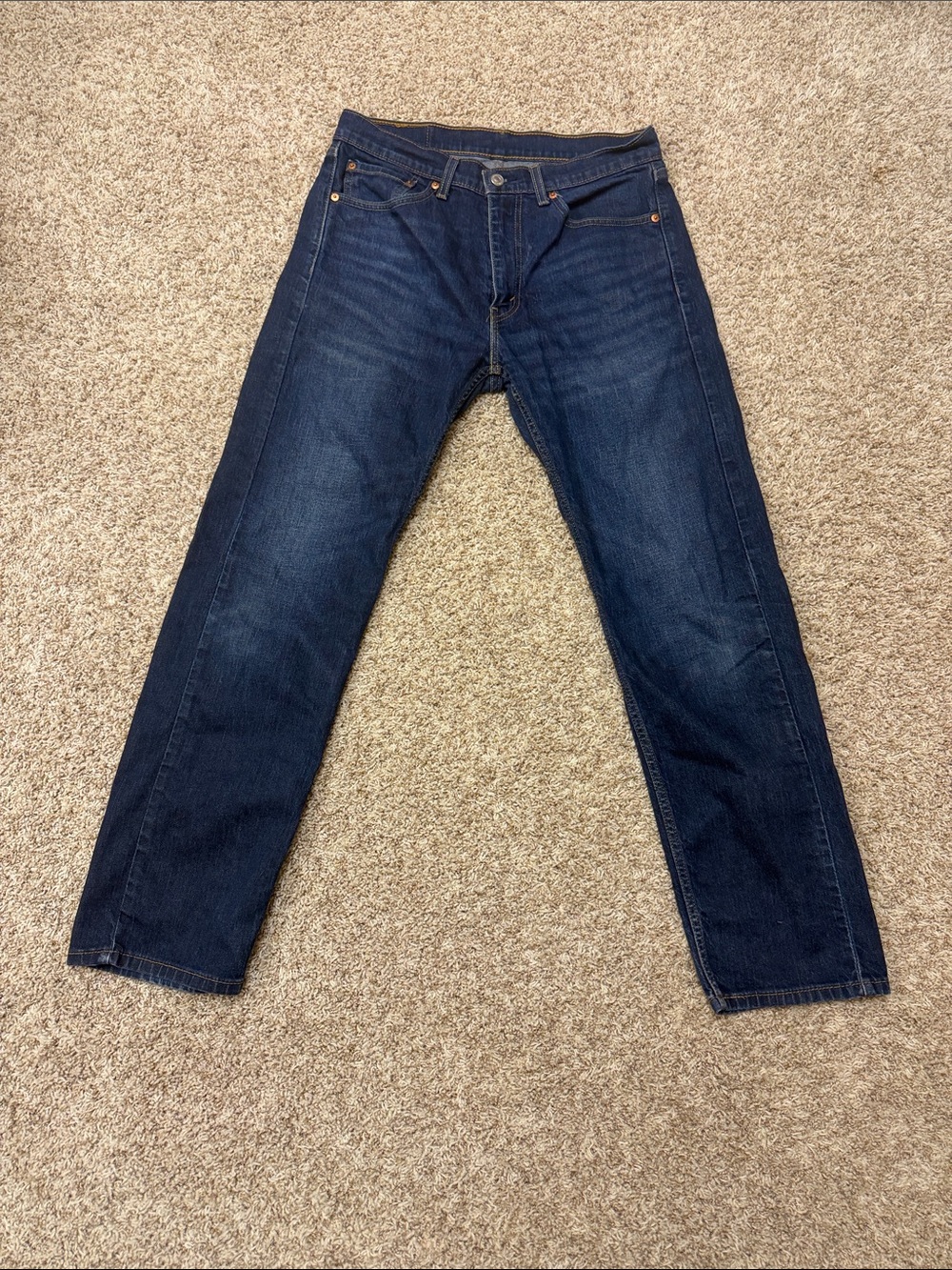 Levi’s 505 Regular Fit Jeans Men’s 32x32 Dark Wash Straight Leg
